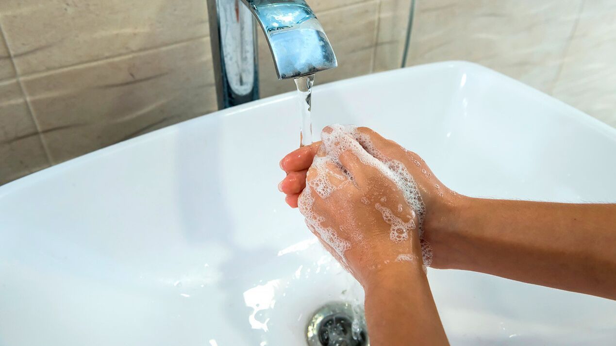 La regla más sencilla para prevenir la helmintiasis es siempre lavarse las manos con agua y jabón. 